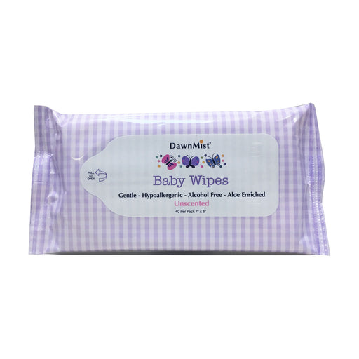 Dukal Corporation Dukal Corporation BWU4024 Baby Wipes Soft Pack Unscented 7" x 8" Supplies reLink Medical