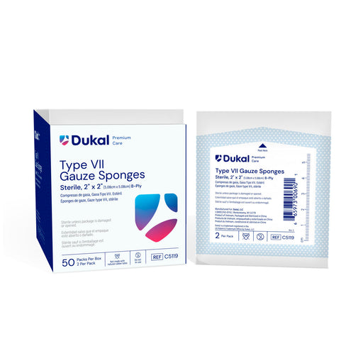 Dukal Corporation Dukal Corporation C5119 Gauze Sponge Type VII Sterile 2" x 2" Supplies reLink Medical