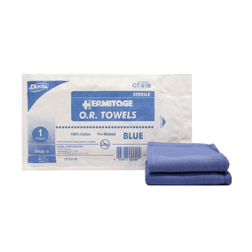 Dukal Corporation Dukal Corporation CT-01B OR Towel 17 x 26 Sterile 1s Blue Supplies reLink Medical