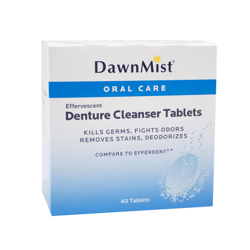 Dukal Corporation Dukal Corporation DEN6283 Denture Tablets 40/bx 24 Supplies reLink Medical