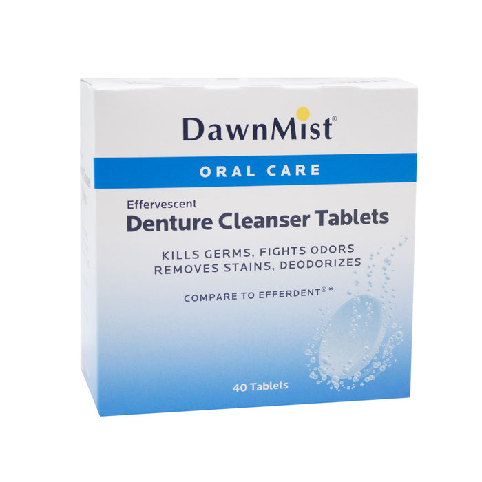Dukal Corporation Dukal Corporation DEN6283 Denture Tablets 40/bx 24 Supplies reLink Medical