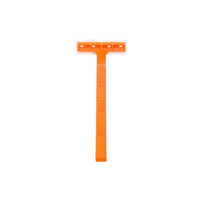 Dukal Corporation Dukal Corporation DR03 Razor Single Edge Orange Handle Clear Supplies reLink Medical
