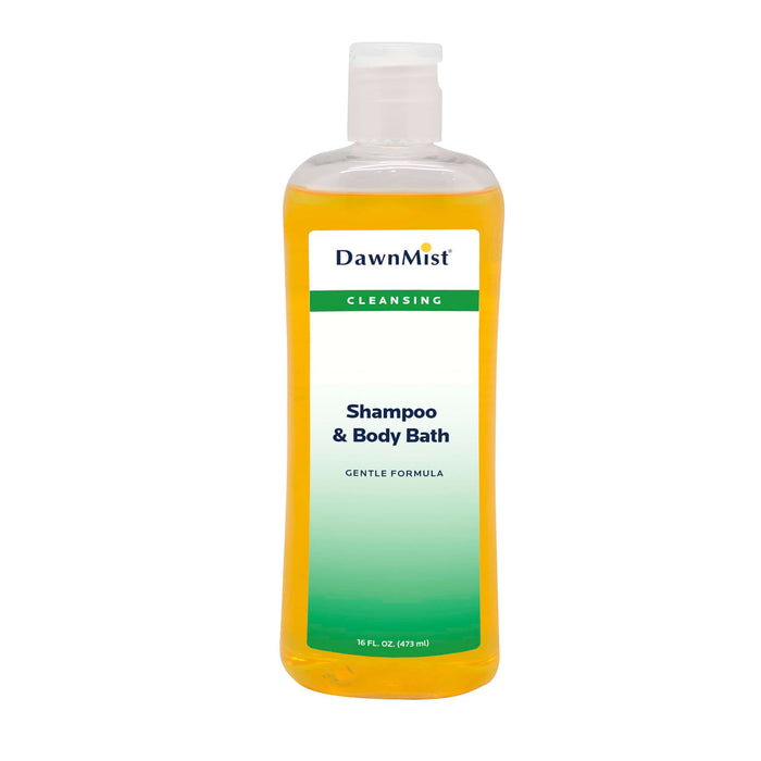 Dukal Corporation MS16 Shampoo & Body Bath 16 oz Bottle with