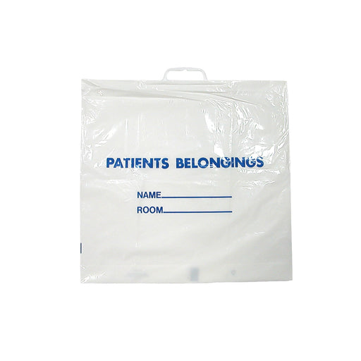 Dukal Corporation Dukal Corporation PB01C Patient Belongings Bag with Handle Clear Supplies reLink Medical