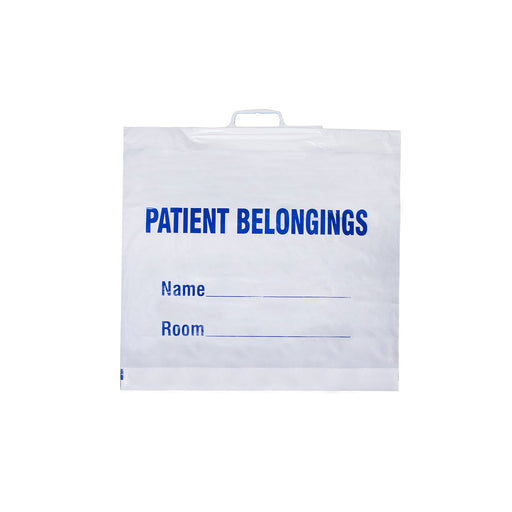 Dukal Corporation Dukal Corporation PB01 Patient Belongings Bag with Handle White 20" Supplies reLink Medical