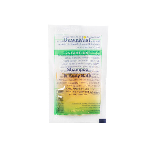 Dukal Corporation Dukal Corporation PS10 Shampoo & Body Bath .35 oz Single Use Packet Supplies reLink Medical