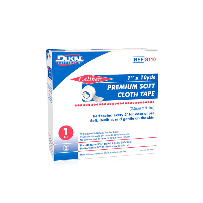 Dukal Corporation Dukal Corporation S110 Soft Cloth Tape 1"x 10 yd 1 rl/bx 50 bx/cs Supplies reLink Medical