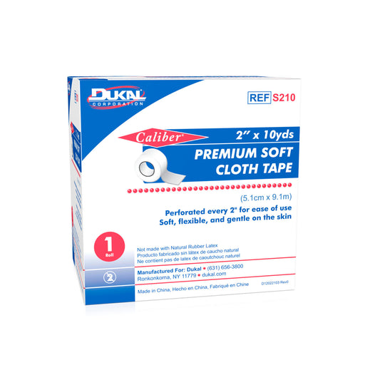 Dukal Corporation Dukal Corporation S210 Soft Cloth Tape 2" x 10 yd 1 rl/bx 50 Supplies reLink Medical