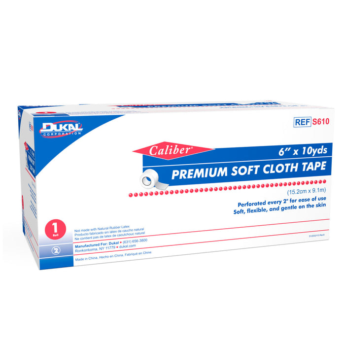 Dukal Corporation Dukal Corporation S610 Soft Cloth Tape 6" x 10 yd 1 rl/bx 25 Supplies reLink Medical