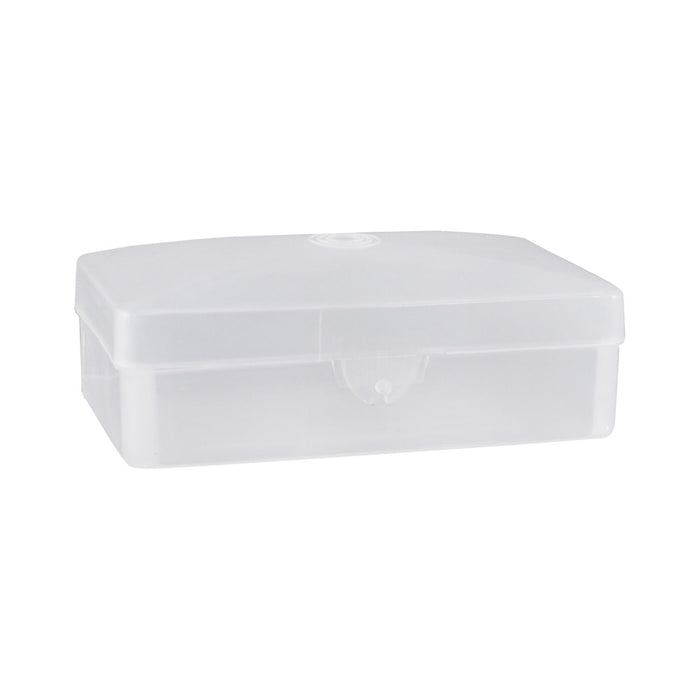 Dukal Corporation Dukal Corporation SB01C Soap Box Plastic with Hinged Lid Clear Supplies reLink Medical