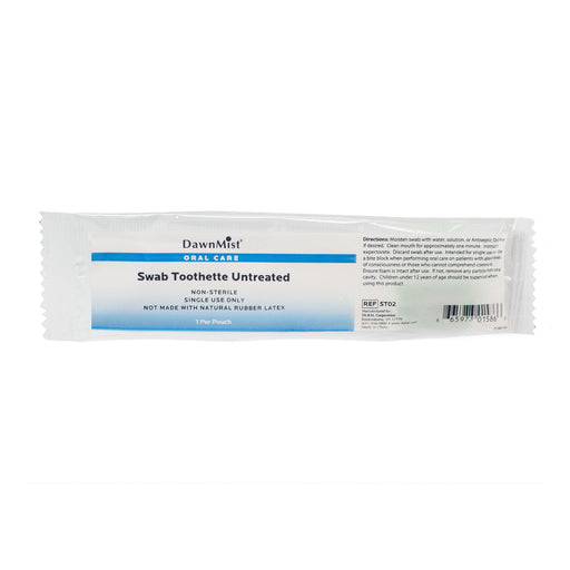 Dukal Corporation Dukal Corporation ST02 Toothette Swab Untreated 1/pk 250 pk/bx 4 Supplies reLink Medical