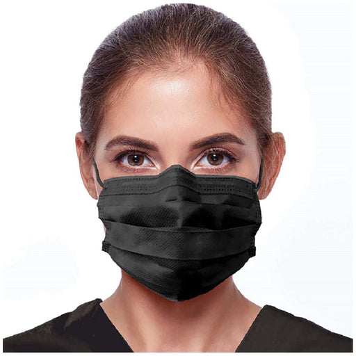 Dukal Corporation Dukal Corporation ULM-6380 BlakCat Face Mask Earloop 4-Layer Supplies reLink Medical