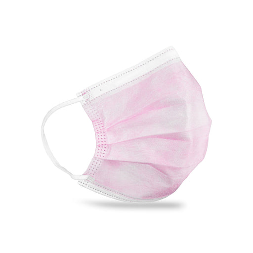 Dukal Corporation Dukal Corporation ULM-6389 FluidBloq Mask Level 3 Ear-Loop Pink Supplies reLink Medical