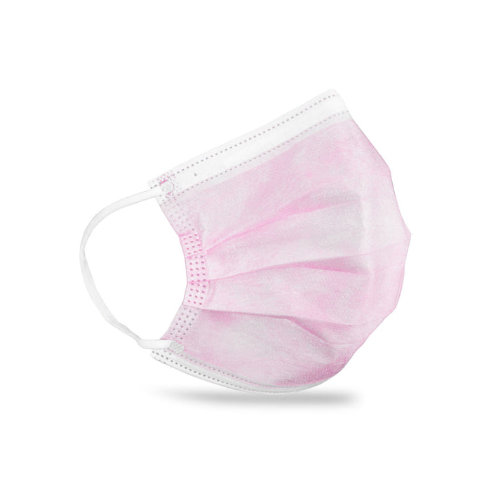 Dukal Corporation Dukal Corporation ULM-6389 FluidBloq Mask Level 3 Ear-Loop Pink Supplies reLink Medical