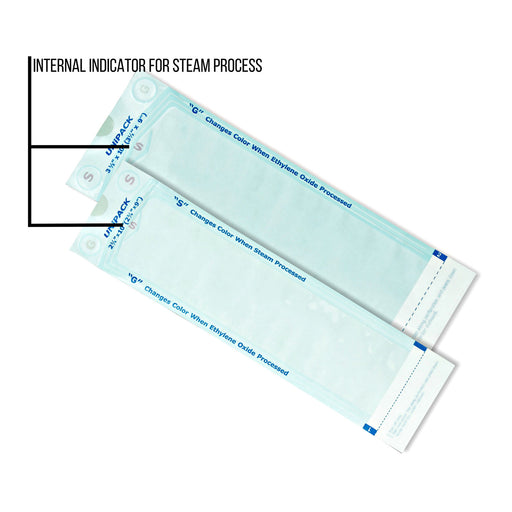 Dukal Corporation Dukal Corporation UPP-5211 Sterilization Pouches 5-1/4" x 11" Supplies reLink Medical