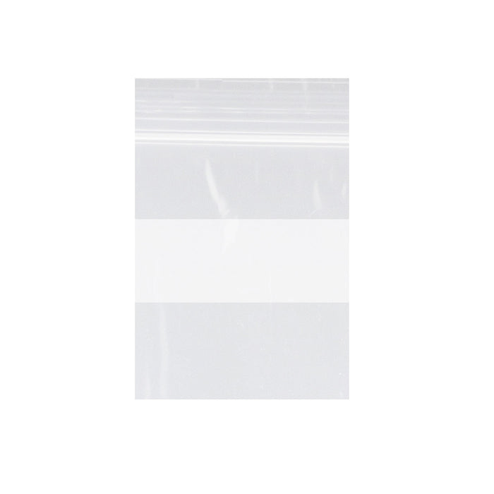 Dukal Corporation Dukal Corporation ZIP46WB Zip Bag Clear with White Block 2 mil 4" Supplies reLink Medical