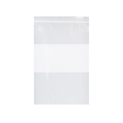 Dukal Corporation Dukal Corporation ZIP58WB Zip Bag Clear with White Block 2 mil 5" Supplies reLink Medical