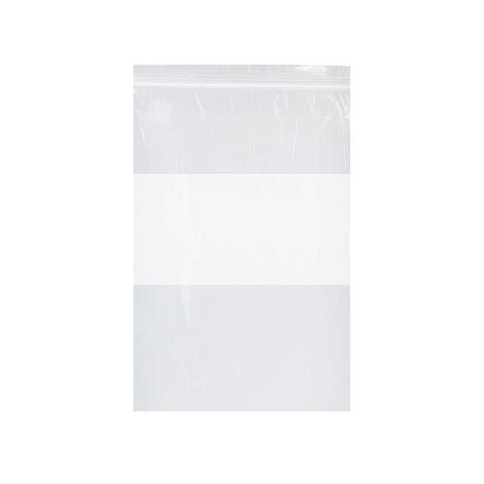 Dukal Corporation Dukal Corporation ZIP58WB Zip Bag Clear with White Block 2 mil 5" Supplies reLink Medical