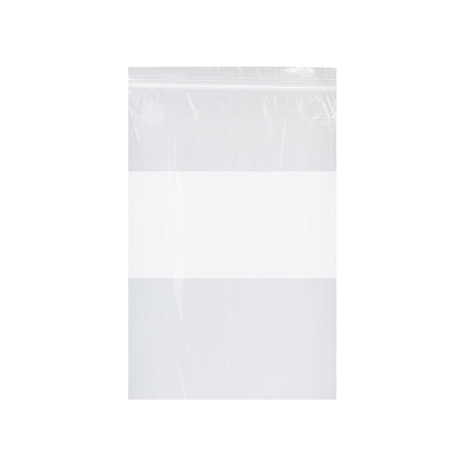 Dukal Corporation Dukal Corporation ZIP810WB Zip Bag Clear with White Block 2 mil 8" Supplies reLink Medical