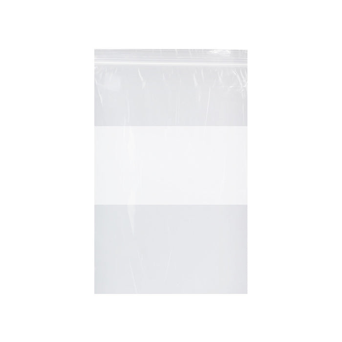 Dukal Corporation Dukal Corporation ZIP810WB Zip Bag Clear with White Block 2 mil 8" Supplies reLink Medical