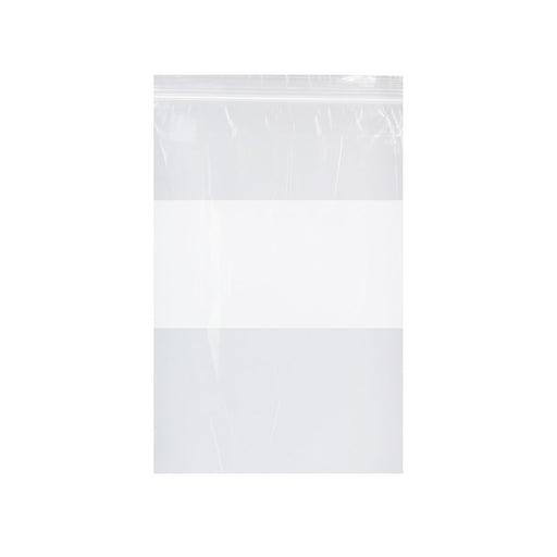 Dukal Corporation Dukal Corporation ZIP913WB Zip Bag Clear with White Block 2 mil 9" Supplies reLink Medical