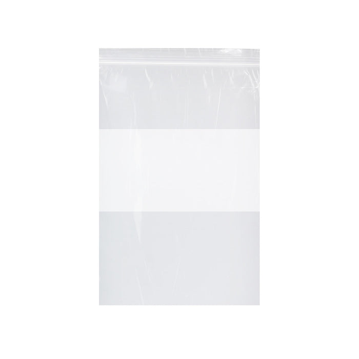 Dukal Corporation Dukal Corporation ZIP913WB Zip Bag Clear with White Block 2 mil 9" Supplies reLink Medical