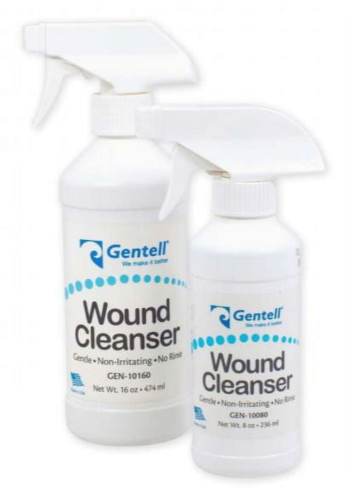 Gentell Gentell GEN-10080 Dermal Wound Cleanser 8oz Spray Bottle Supplies reLink Medical