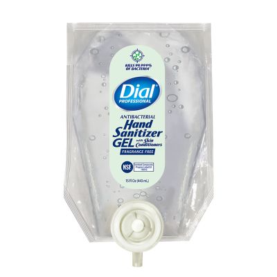 Dial Corporation Dial Corporation 1700012257 Pouch Refill Hand Sanitizer Gel 15 oz Supplies reLink Medical