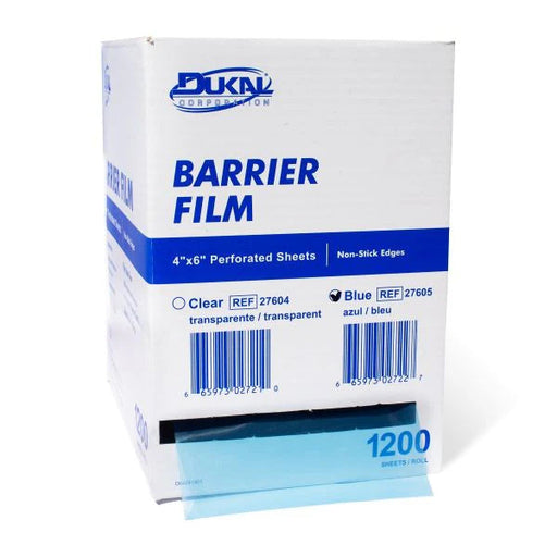 Dukal Corporation Dukal Corporation 27604-BK Barrier Film 4"x6" Sheets Clear 1200 Supplies reLink Medical