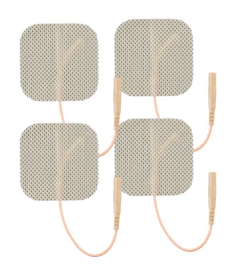 Compass Health Compass Health E1P2020TC2 Compass Electrodes 2" x 2" Tan Cloth Supplies reLink Medical