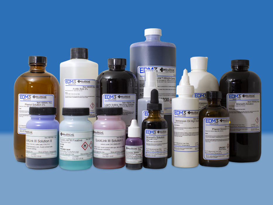 EDM3 Company LLC EDM3 400743 Ferric Chloride, 3.8m, Amber Glass Bottle, 2 oz Supplies reLink Medical