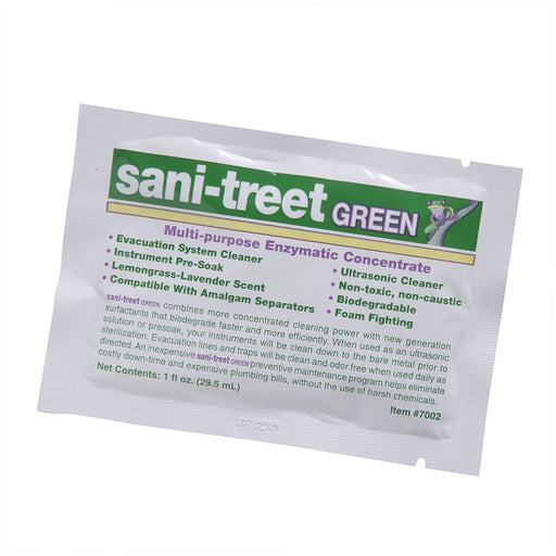 Enzyme Industries, Inc. Enzyme Industries Inc. 7002-12-NDC Sani-Treet Green Uni-Dose Supplies reLink Medical