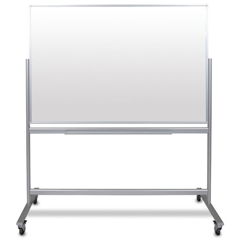 Luxor Luxor MMGB6040 Glass Marker Board Magnetic Double-Sided 60"W Supplies reLink Medical