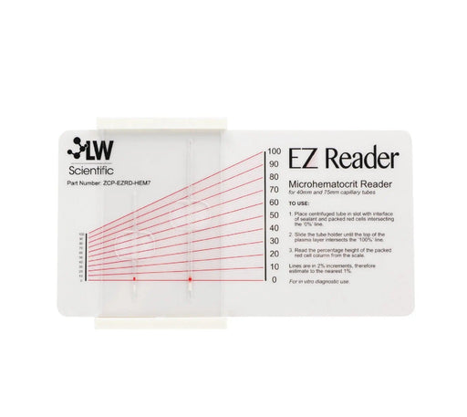 LW Scientific LW Scientific EZ Reader Microhematocrit Card Research Lab reLink Medical