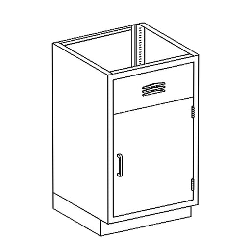 Blickman Industries Blickman Industries 2012224001 Sink Cabinet 24 1/8"W x 35 3/4"H x Medical Furniture reLink Medical