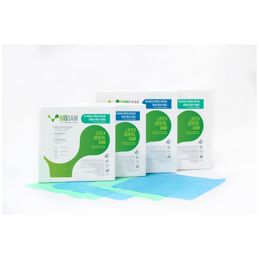 Four D Rubber Co Ltd Four D Rubber Co Ltd BIOGRN02415236 Biodam Latex Dental Dam 6" x 6" Supplies reLink Medical
