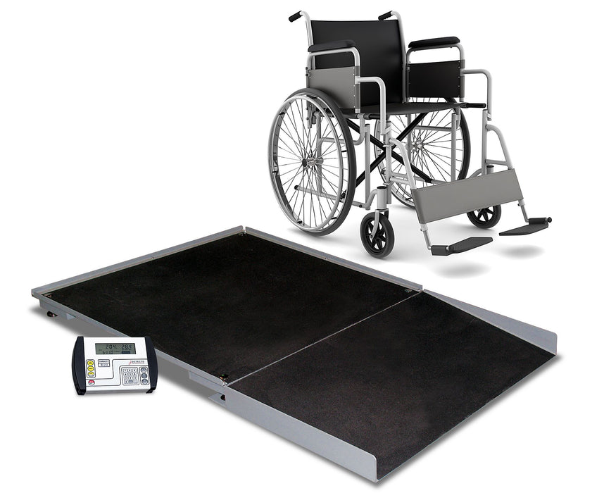 Detecto Detecto FHD-144-II-C-AC Geriatric/Bariatric Wheelchair Scale w/ 48" Scales reLink Medical