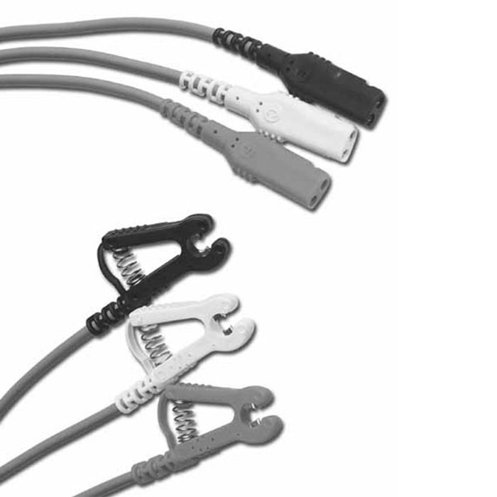 Conmed Conmed FSA24-005 Safety Leadwires 24" Grabber Black Cables reLink Medical