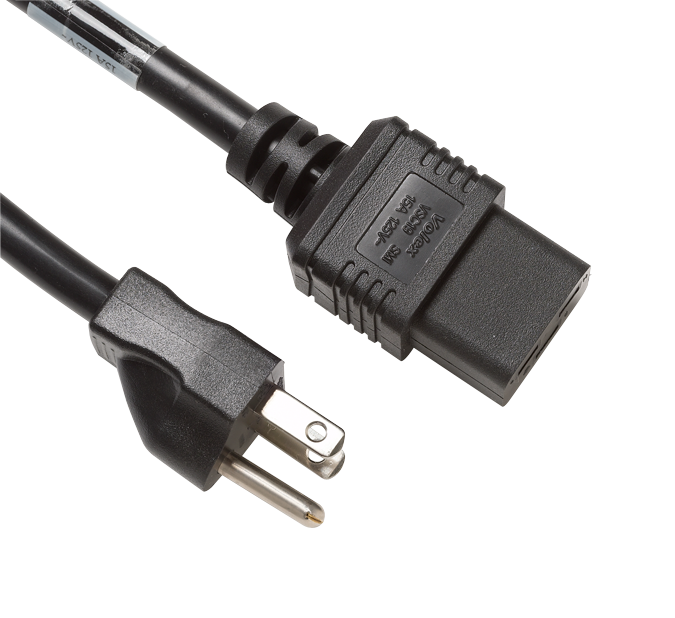 Fluke Biomedical Corp 75033 2238644 Power cable w/C19 plug, 120V/15 A Test Equipment reLink Online