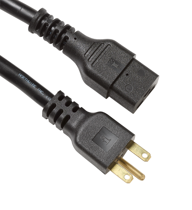 75057 2238671 Powercord Set NEMA 6-15/C19 250V