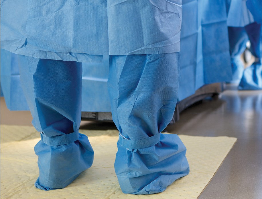 Aspen Surgical 83630-2 Floor Pad 36" x 40" Non-Sterile Yellow