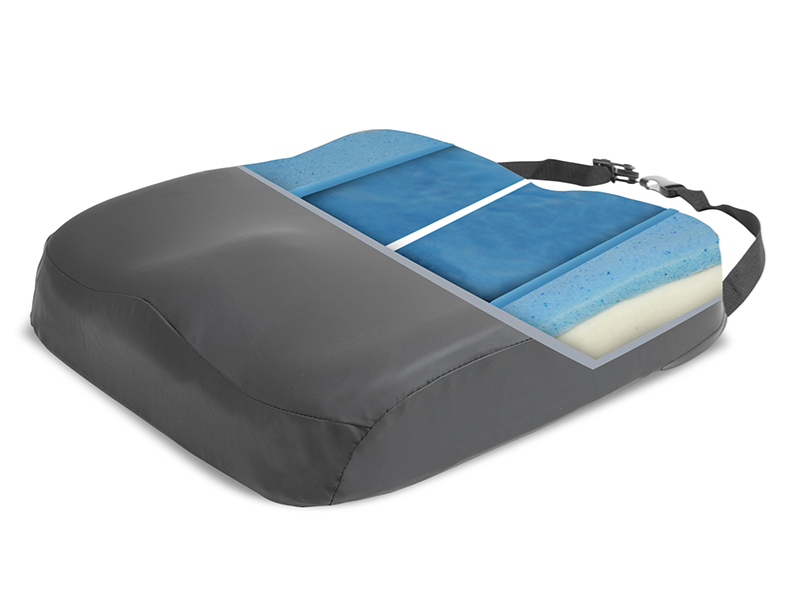 Proactive Medical 77001 Foam/Gel Cushion w/ Top & Bottom Cover