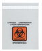 ASP Global ASP Global B122 Specimen Transport Bag Printed BIOHAZARD Light Supplies reLink Medical