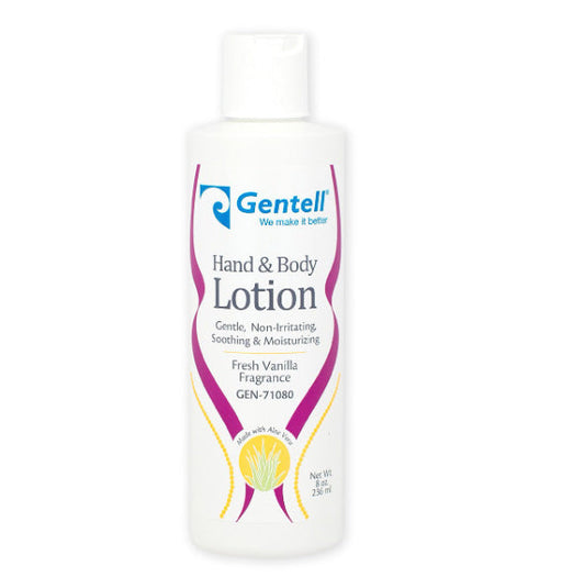 Gentell Gentell GEN-71080 Hand & Body Lotion w/ Aloe Vera 8oz Bottle Supplies reLink Medical