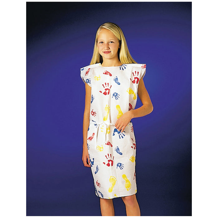 Graham Medical Graham Medical 37235 Pediatric Exam Gown TPT 20" x 36" Tiny Tracks Supplies reLink Medical