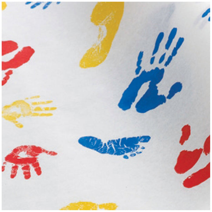 Graham Medical Graham Medical 37238 Tiny Tracks Table Paper 18" x 125 ft Crepe Supplies reLink Medical