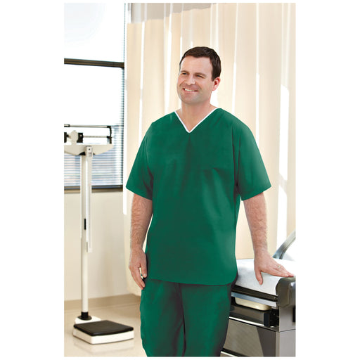 Graham Medical Graham Medical 62215 Shirt Non-Woven X-Large Green Supplies reLink Medical