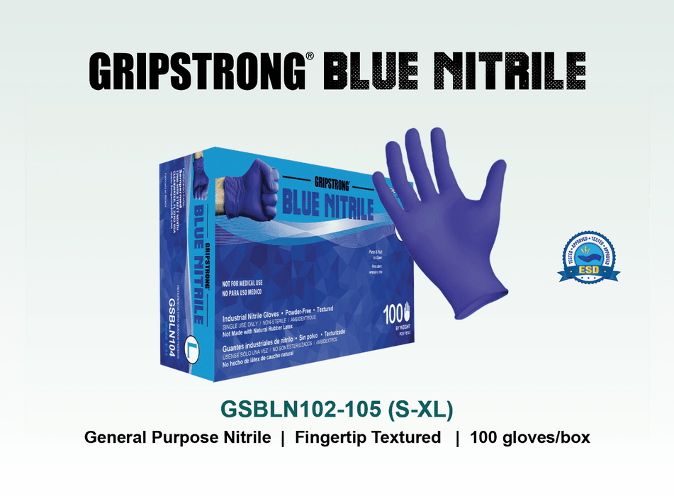 Harps USA Inc. GSLF103 General Purpose Glove Latex Powder-Free