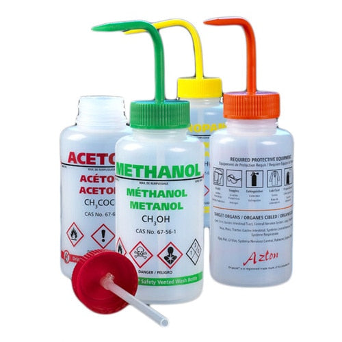 Globe Scientific, Inc. Globe Scientific Inc. WGW539VTML-GHS Wash Bottle Pre-Printed Supplies reLink Medical