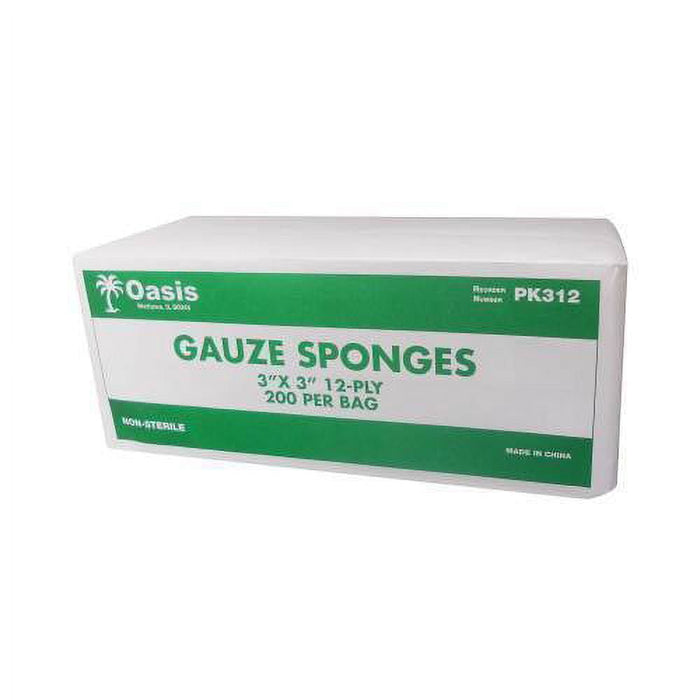 Gentell Gentell 99312 Gauze Sponge 3" x 3" Sterile Supplies reLink Medical